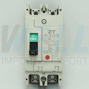 (ZT)-NF125-CW-2P-125A-3 (Copy) เมน เบรกเกอร์ NF-125-CW 2P 80A ZT Electric