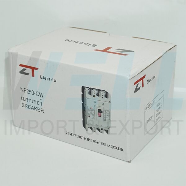 (ZT)-NF250-CW-3P-200A-1 (Copy) เมน เบรกเกอร์ NF-250-CW 3P 200A ZT Electric