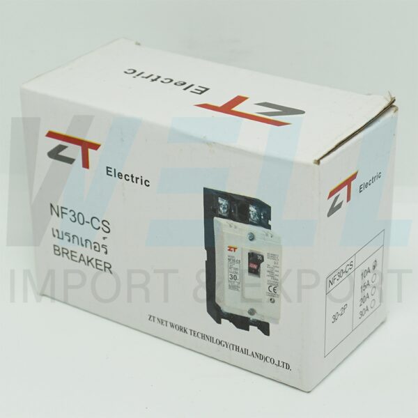 (ZT)-NF30-CS-2P-10A-1 (Copy) เมน เบรกเกอร์ NF-30-CS 2P 10A ZT Electric