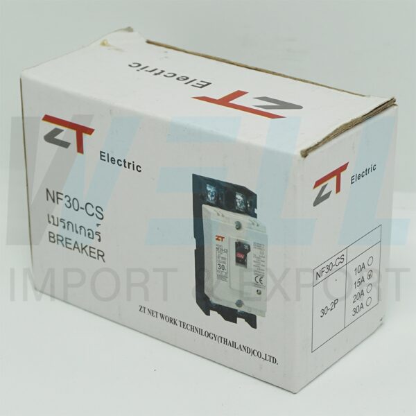 (ZT)-NF30-CS-2P-15A-1 (Copy) เมน เบรกเกอร์ NF-30-CS 2P 15A ZT Electric