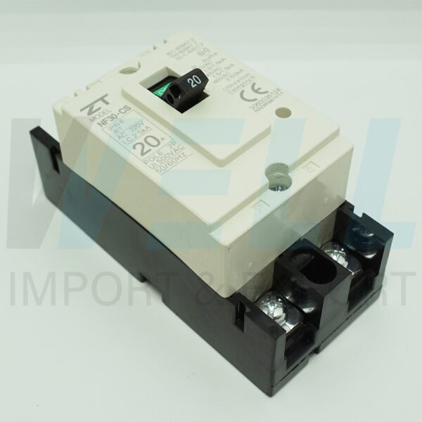 (ZT)-NF30-CS-2P-20A-2 (Copy) เมน เบรกเกอร์ NF-30-CS 2P 20A ZT Electric