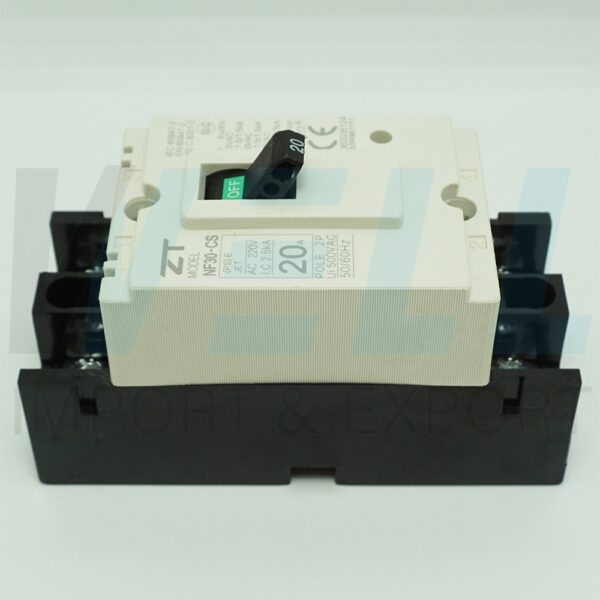 (ZT)-NF30-CS-2P-20A-3 (Copy) เมน เบรกเกอร์ NF-30-CS 2P 20A ZT Electric