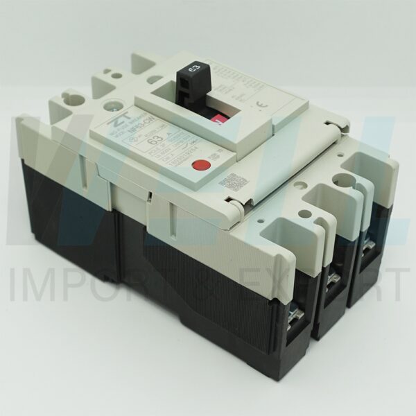 (ZT)-NF63-CW-3P-63A-2 (Copy) เมน เบรกเกอร์ NF-63-CW 3P 63A ZT Electric