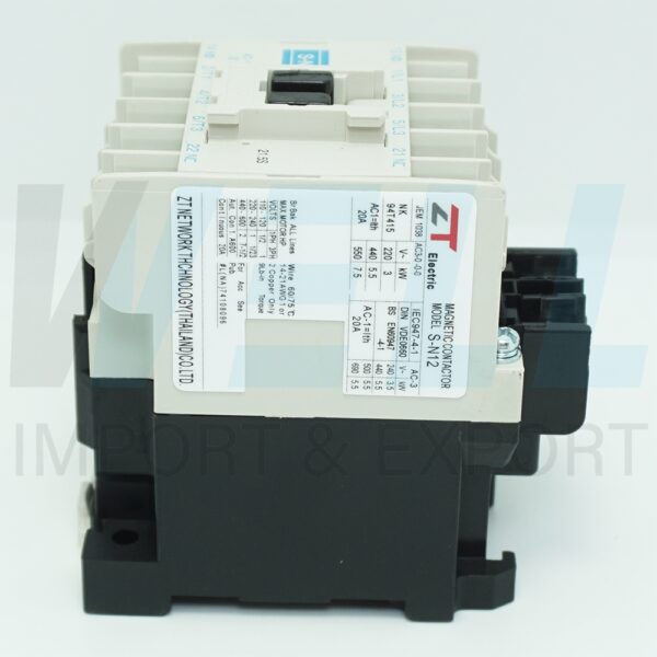 (ZT)-S-N12-220V-4 (Copy) แมกเนติก SN-12 220V ZT Electric