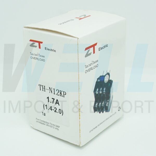 โอเวอร์โหลด TH-N-12 1.7A (1.4-2.0) ZT Electric