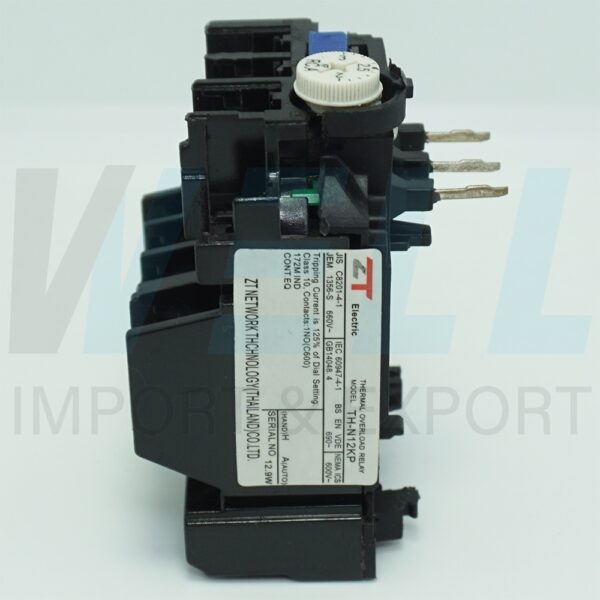 (ZT)-TH-N12KP-2-5A(2-3)-4 (Copy) โอเวอร์โหลด TH-N-12 2.5A (2-3) ZT Electric
