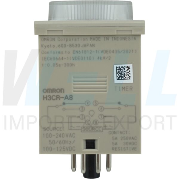 ทามเมอร์  TIMER  H3CR-A8  100-240VAC  OMRON
